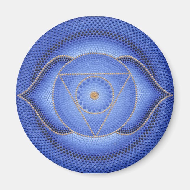 Third Eye Chakra Magnet (Front)