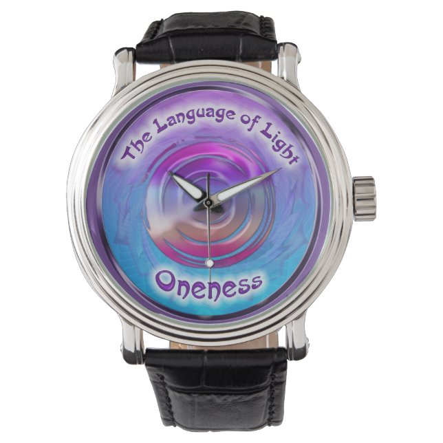 Third Eye Chakra symbol of Unconditional Love Watch (Front)