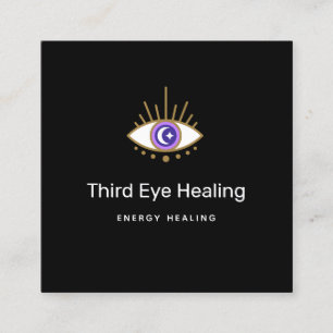Third Eye Energy Healer Business Card