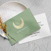 Third  Eye Gold Moon Customer Thank you Boho Sage