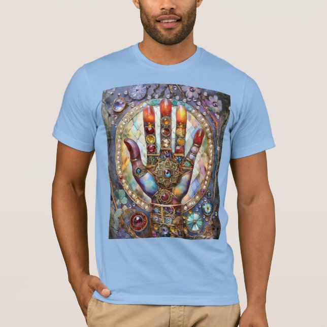 Third Eye Mystic Palm T-Shirt (Front)