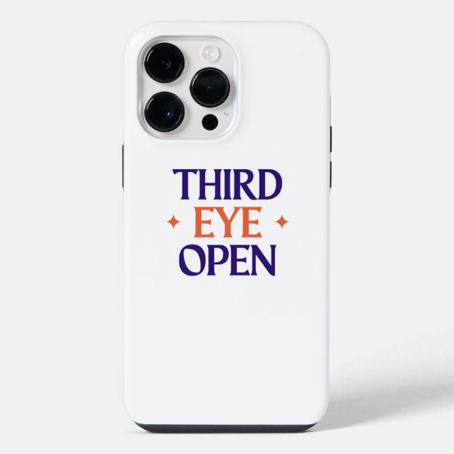 Third eye Open -iPhone 14 pro max case (Back)