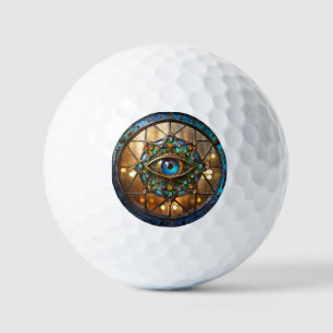 Third Eye Rustic Porthole Window Golf Balls