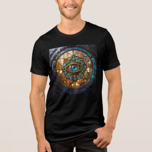 Third Eye Rustic Porthole Window Tri-Blend Shirt