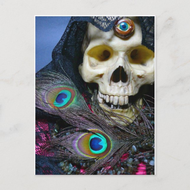third eye skull postcard (Front)