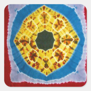 Third Eye Tie Dye PhatDyes Square Sticker