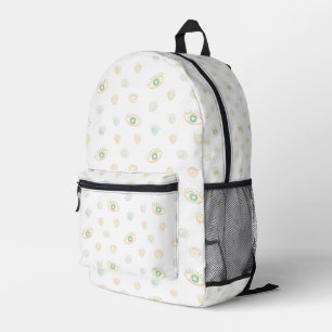 Third Eye Vibes Printed Backpack
