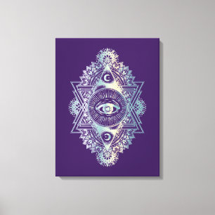 Third Eye - Wrapped Canvas