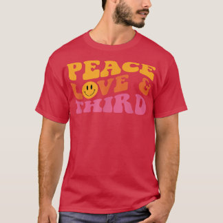 Third Grade 3rd Grader Love Inspire Teach Teacher T-Shirt