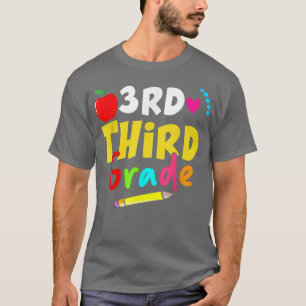 THIRD Grade Back To School Teacher T-Shirt
