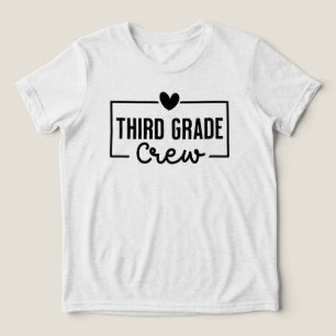 Third Grade Crew Tri-Blend Shirt