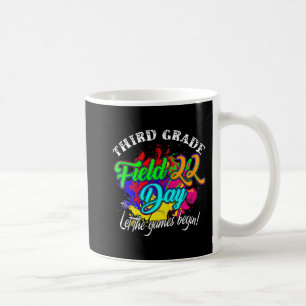 Third Grade Field Day 2022 Let The Games Begin Kid Coffee Mug