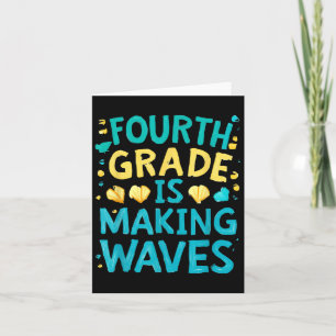 Third Grade Is Making Waves Back To School Kids An Card