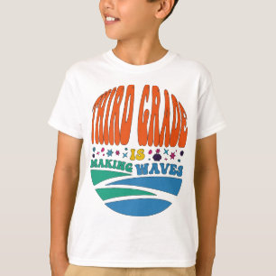 Third Grade is Making Waves Back to School T-Shirt