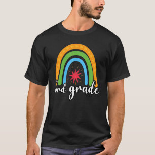 Third Grade Rainbow Design Cute 3rd Grade T-Shirt