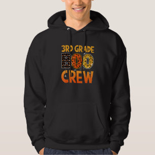 Third Grade Student Teacher Halloween 3rd Grade Bo Hoodie