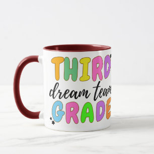 Third Grade Teacher, Back To School, Teacher Team Mug