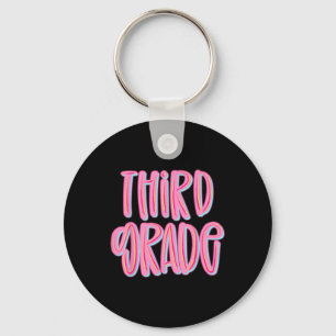 Third Grade Team 3rd Grade Teachers Students Back  Key Ring