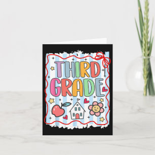 Third Grade Team Back To School 3rd Grade Card
