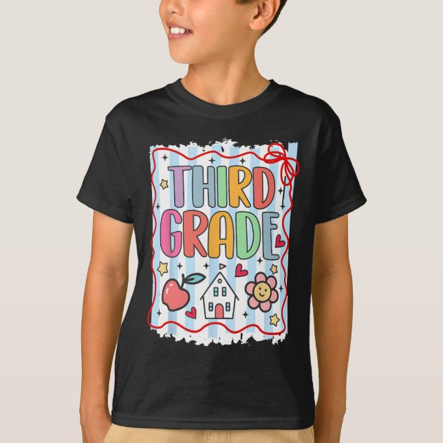 Third Grade Team Back To School 3rd Grade  T-Shirt (Front)