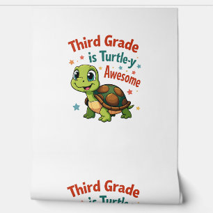 Third grade Turtle-y Awesome 3rd Grade Back to Sch Wallpaper