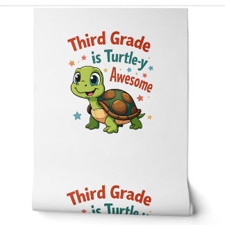 Third grade Turtle-y Awesome 3rd Grade Back to Sch Wallpaper