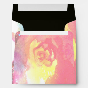 THIRD MASK ,detail pink red yellow Envelopes