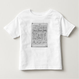 Third Sonata for piano and violin Toddler T-Shirt