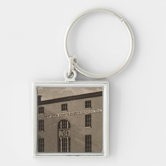Third Street in Philadelphia Key Ring (Front)