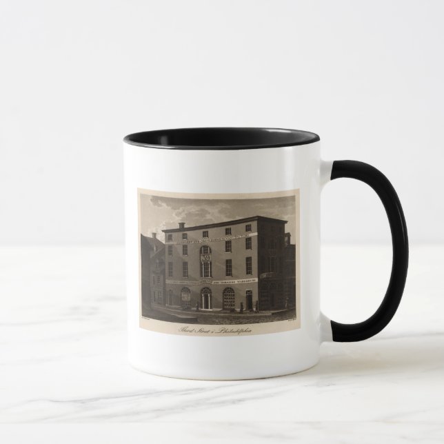 Third Street in Philadelphia Mug (Right)