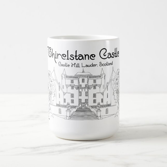 Thirlestane Castle Scotland Coffee Mug (Center)