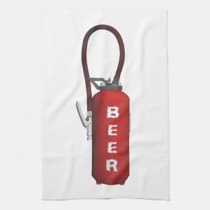 Thirst Quencher Beer Tea Towel