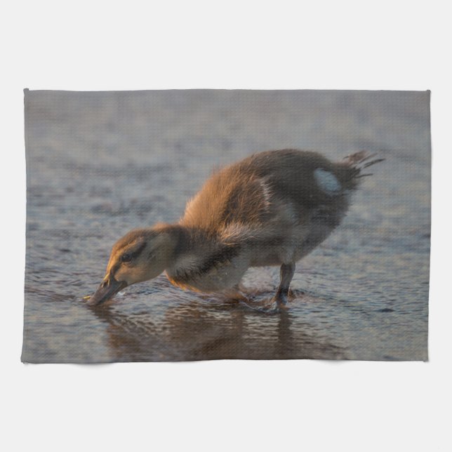 Thirsty Baby Tea Towel (Horizontal)