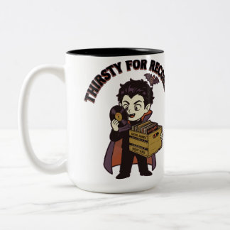 Thirsty for Records Two-Tone Coffee Mug