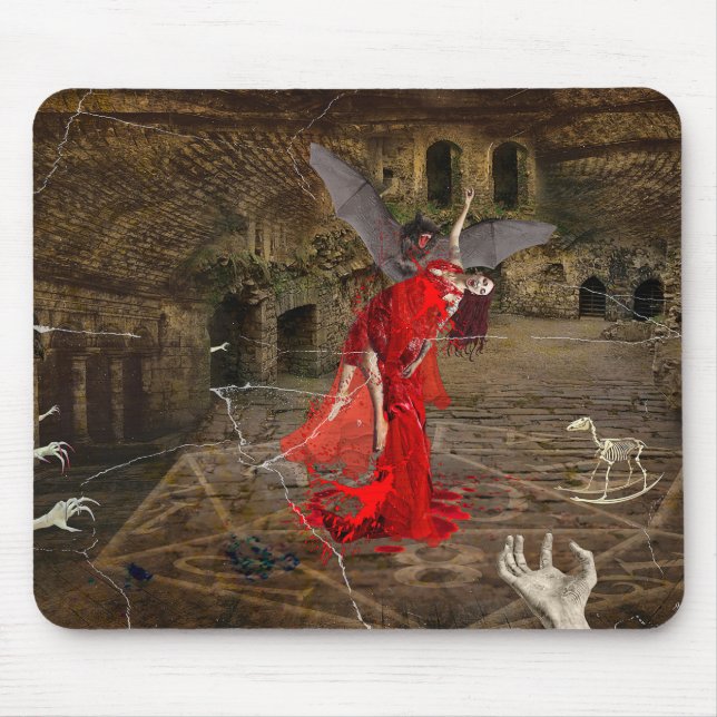 Thirsty Mouse Pad (Front)