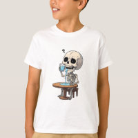 Thirsty Skeleton Drinking Water Kids