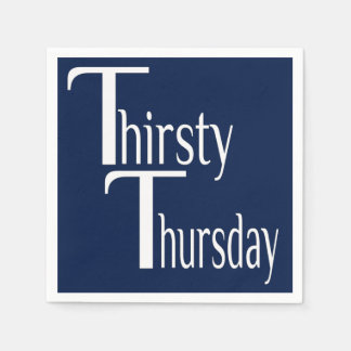 Thirsty Thursday Napkin