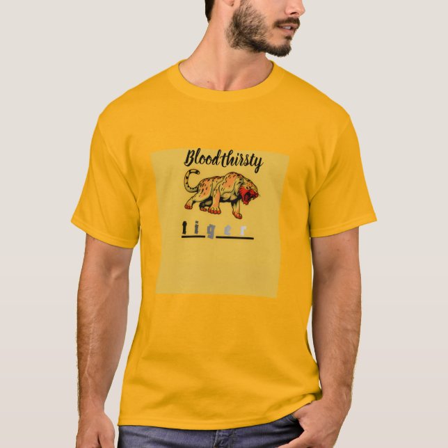 thirsty tiger T-Shirt (Front)