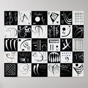 Thirty by Wassily Kandinsky Poster