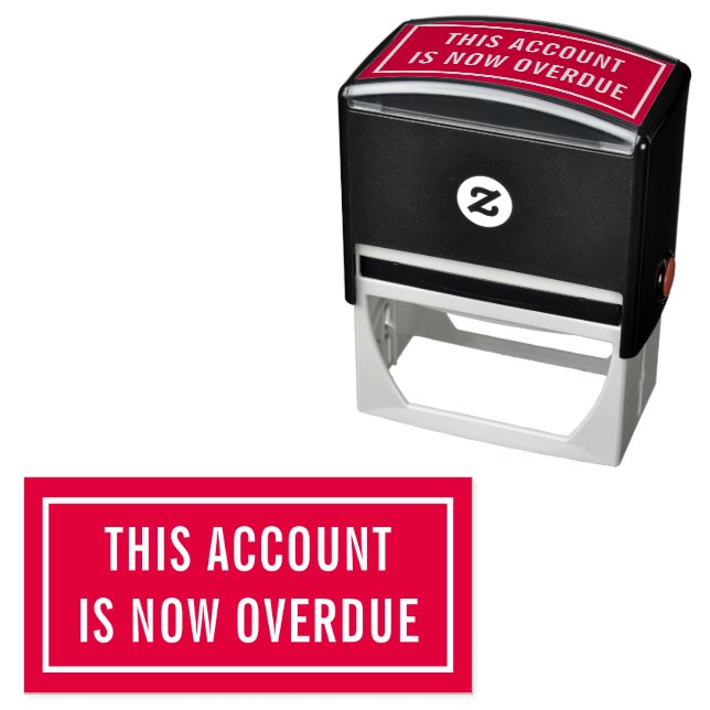 This Account Is Now Overdue Self-inking Stamp (In Situ)