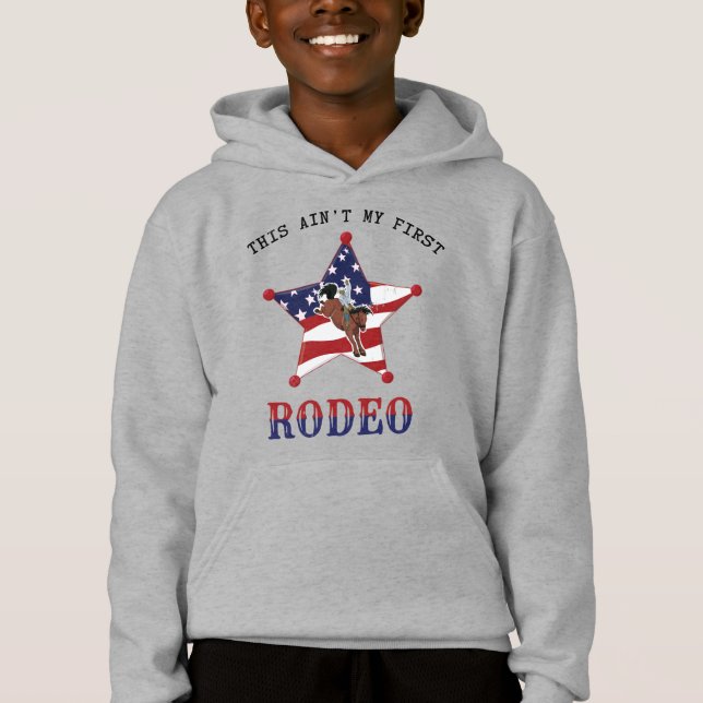 This ain't my first RODEO / black Letter (Front)