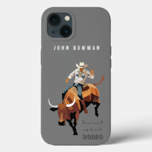 This ain't my first RODEO : Bull rider iPhone 13 Case