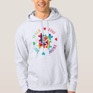 This Autism Awareness Design Features A Heart In T Hoodie