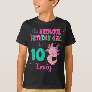 This Axolotl Girl is Amphibian Salamander T-Shirt