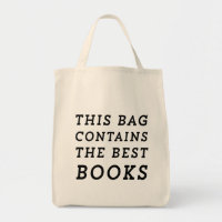 This Bag Contains the Best Books