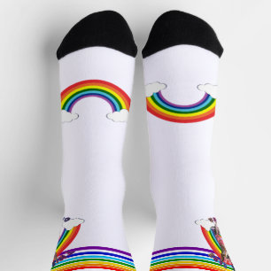 This Bare Cares Pride Socks