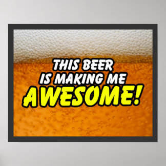 This Beer Poster $18.95