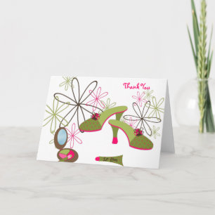 This Belongs to a Girl Thank You Card