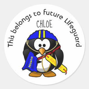 This belongs to future Lifeguard Classic Round Sticker