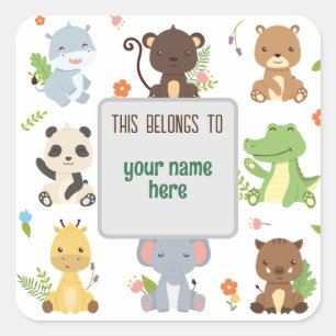 This belongs to square sticker
